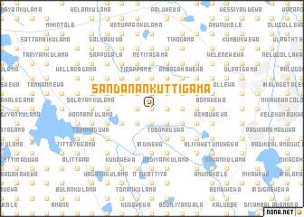 map of Sandanankuttigama