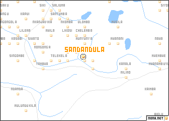 map of Sandandula