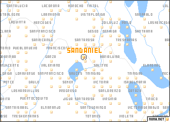 map of San Daniel