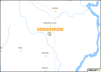 map of Sanda-Samuna