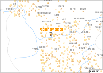 map of Sandasarai