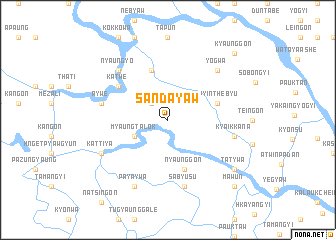 map of Sandayaw