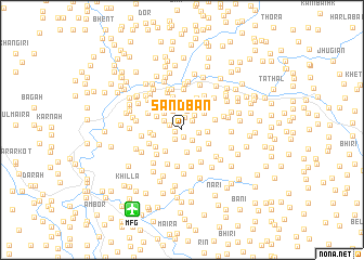 map of Sandban