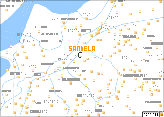 map of Sandela