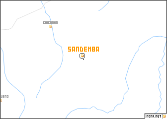 map of Sandemba