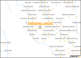 map of Sande Mulungwe