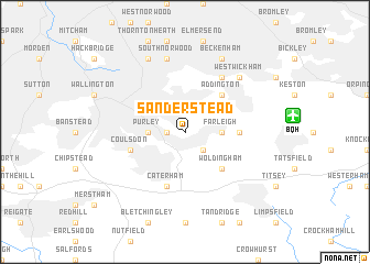 map of Sanderstead
