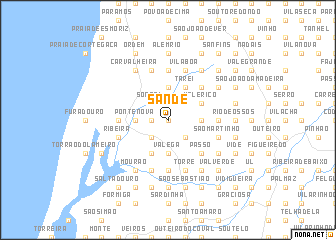 map of Sande