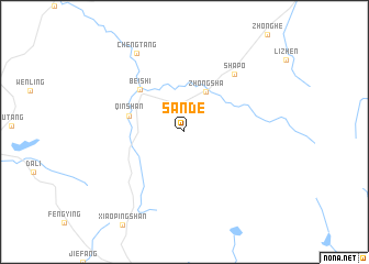 map of Sande