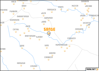 map of Sande