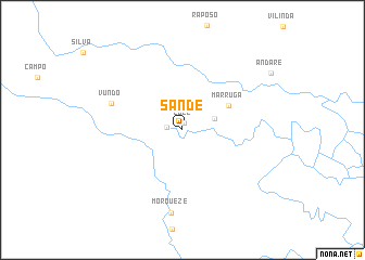 map of Sande