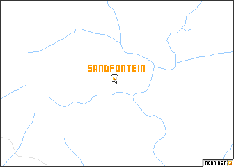 map of Sandfontein