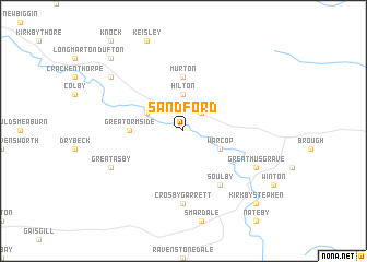 map of Sandford