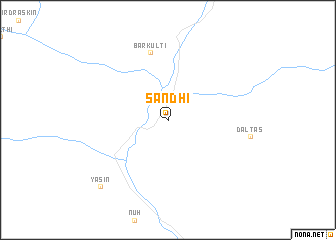 map of Sāndhi