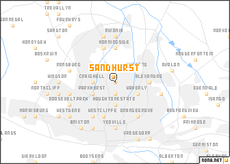 map of Sandhurst