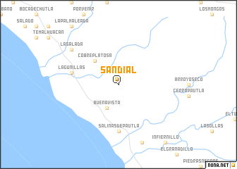 map of Sandial