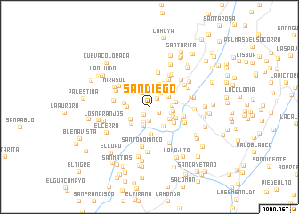 map of San Diego