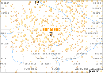 map of San Diego