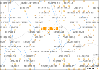 map of San Diego