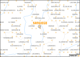 map of San Diego