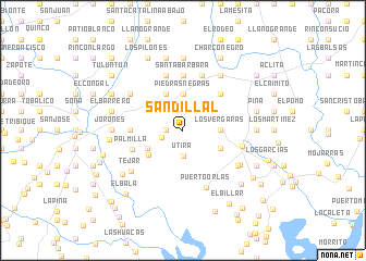 map of Sandillal