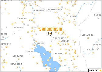 map of San Dionisio