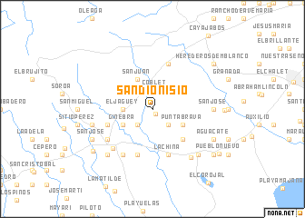 map of San Dionisio