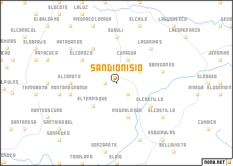 map of San Dionisio