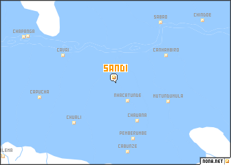 map of Sandi