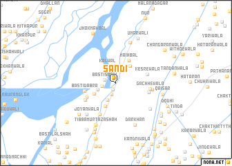 map of Sandi