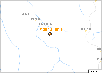 map of Sandjungu