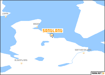 map of Sandland