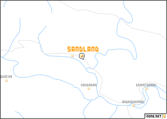 map of Sandland