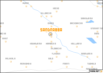 map of Sandnabba