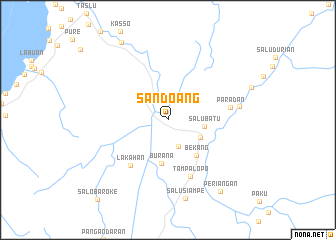 map of Sandoang