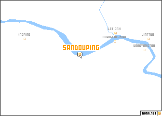 map of Sandouping