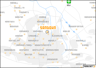 map of Sandown