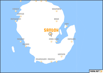 map of Sandow