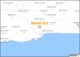 map of Sandplace