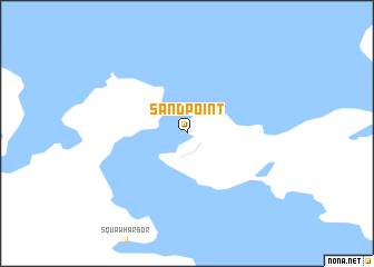 map of Sand Point