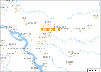 map of Sandramo