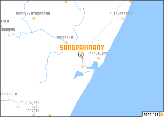 map of Sandravinany