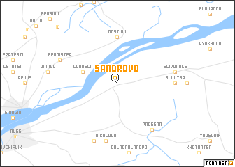 map of Sandrovo