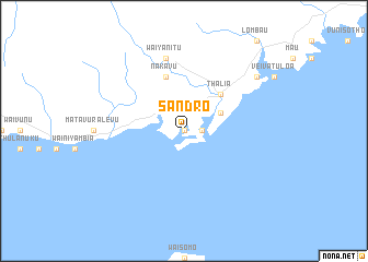 map of Sandro