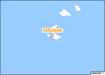 map of Sandskär