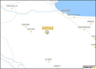 map of Sands