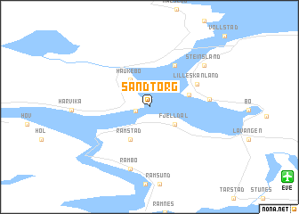 map of Sandtorg