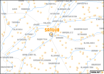 map of Sandûb