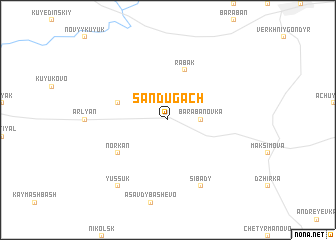 map of Sandugach