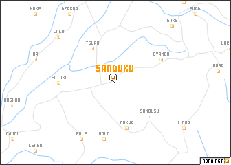 map of Sanduku